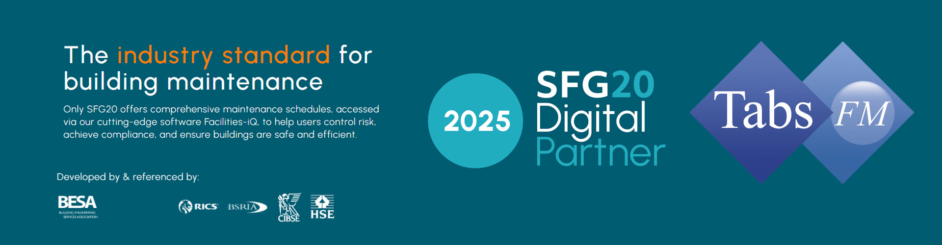 SFG20 CAFM and CMMS Software Integration for Asset Maintenance Compliance